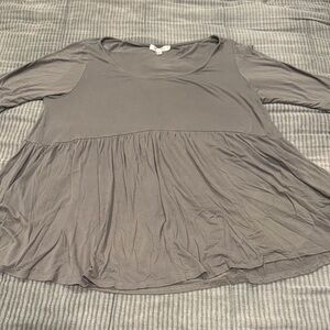 Emerald Women's Charcoal Tunic Top